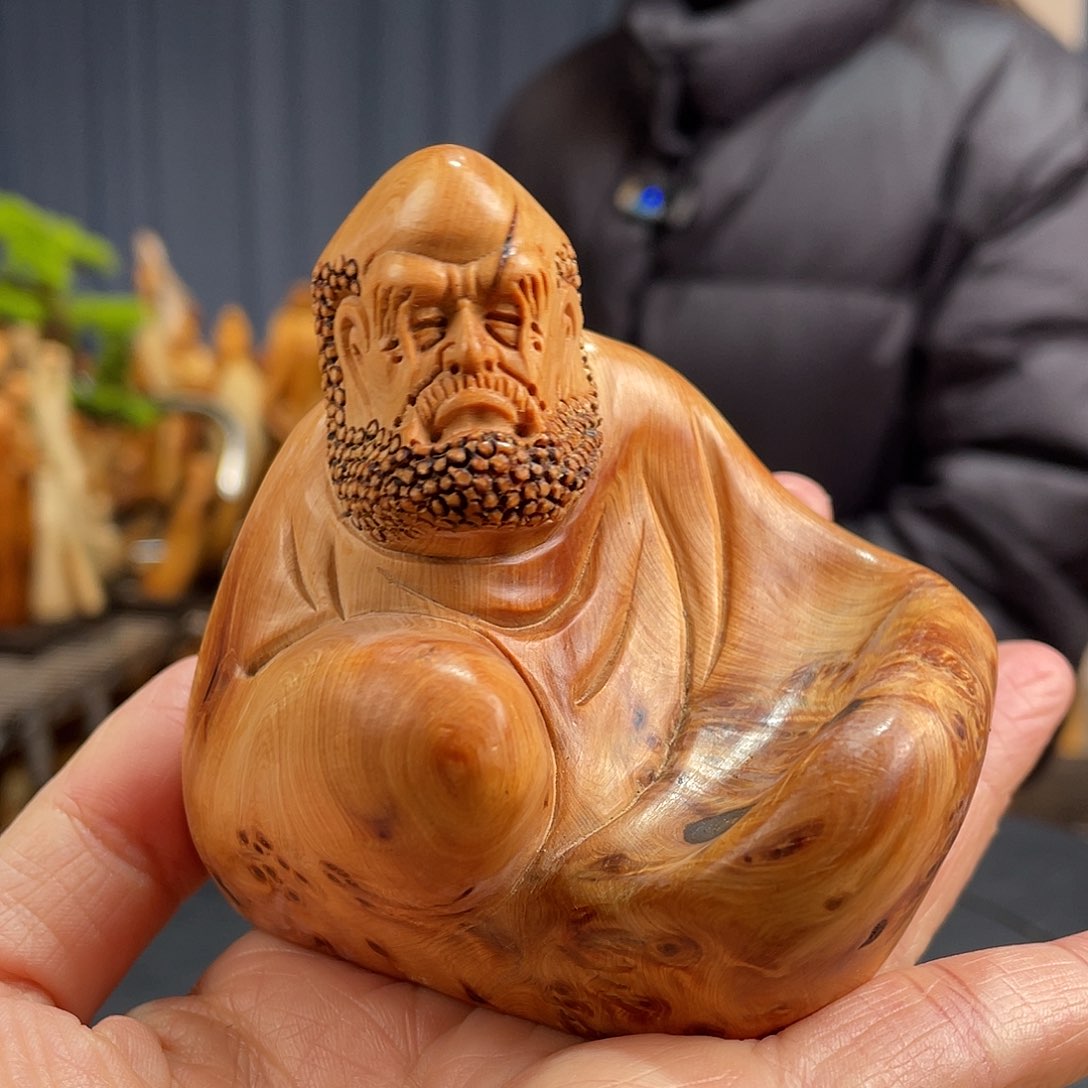 柏木（崖柏）手把件