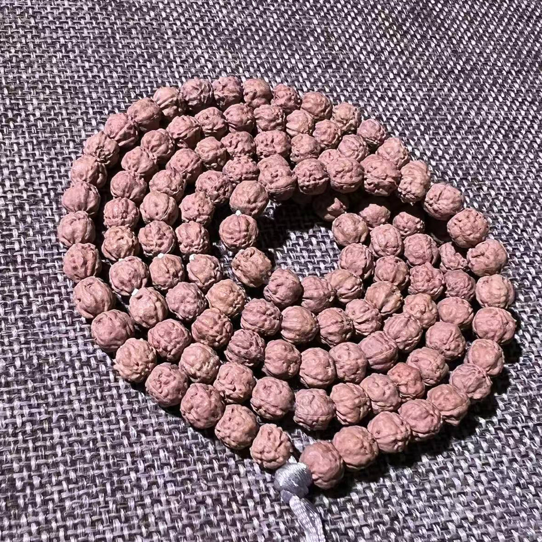 老树佛手原桩高桩精挑长串108+22颗4-5-6-7-8mm金刚文玩佛珠手链