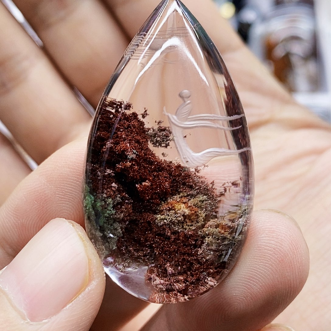 吊坠未镶嵌水晶吊坠