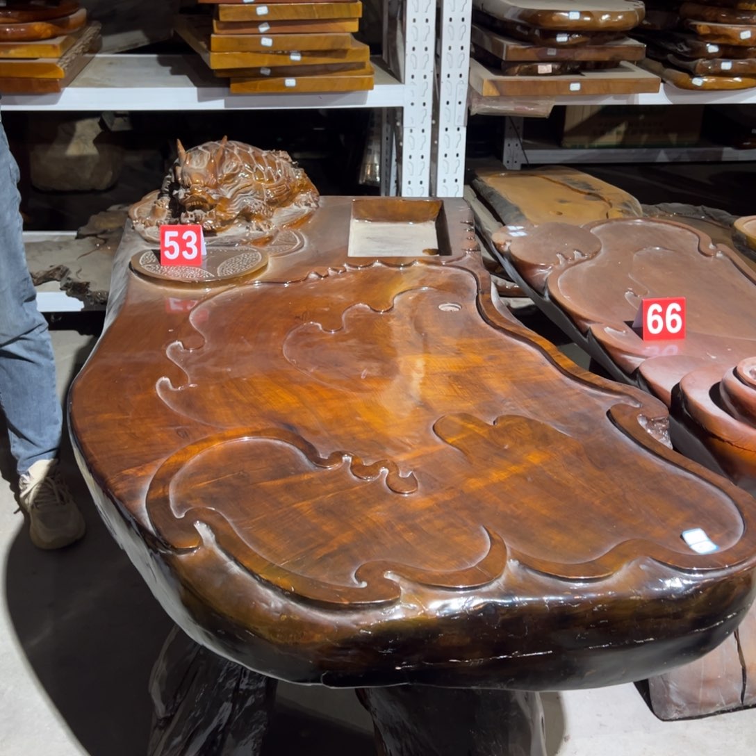 金丝楠1.5米金丝楠木茶台