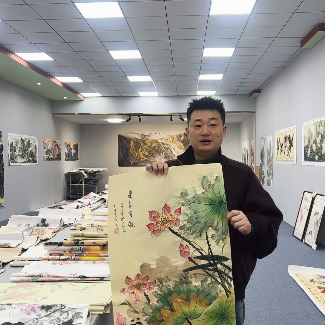 国画国画作品宣纸纯手绘