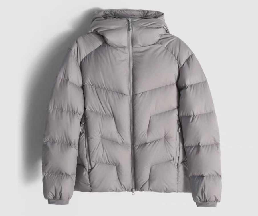 【胜华优选】男女连帽保暖免烫处理超轻简约运动90羽绒服7188