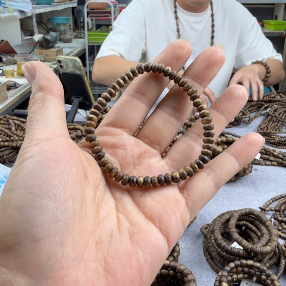 沉香香囊沉香05小算盘珠单圈2.2克