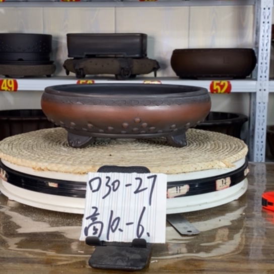 紫砂花盆宜兴紫砂花盆产地直销