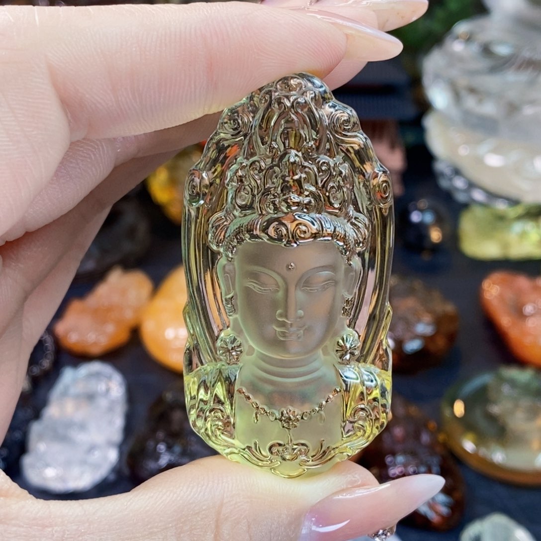 水晶颈饰未镶嵌天*吊坠