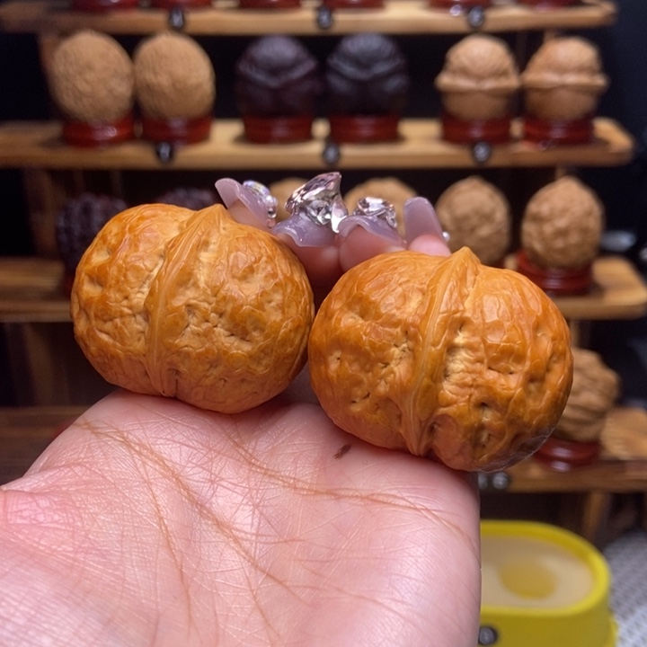 文玩核桃吊坠玉罗汉19