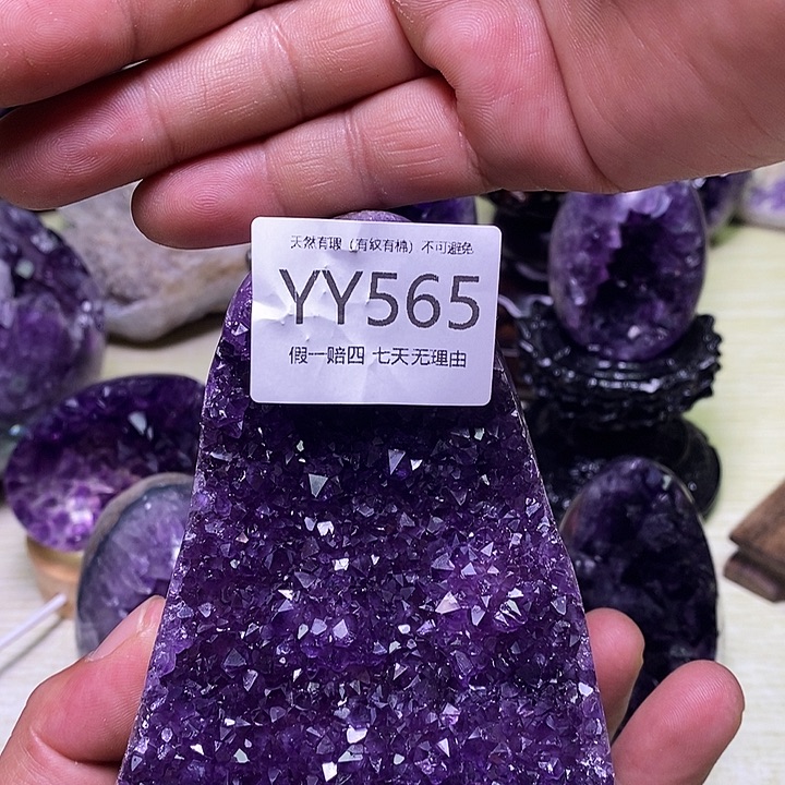 水晶天然水晶家居办公摆件未镶嵌