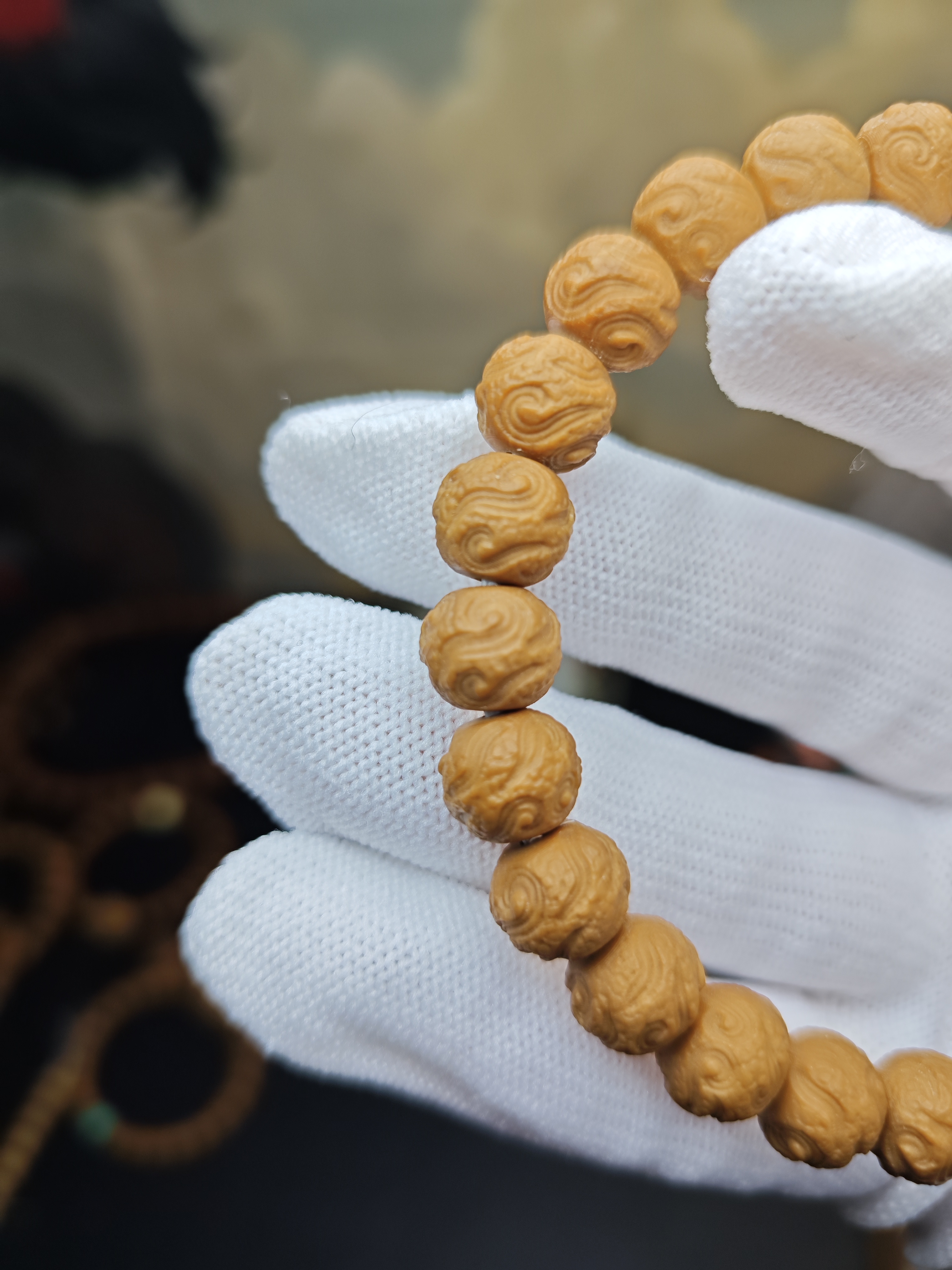 【玄鸟】收藏级猴头情侣同款精工雕刻