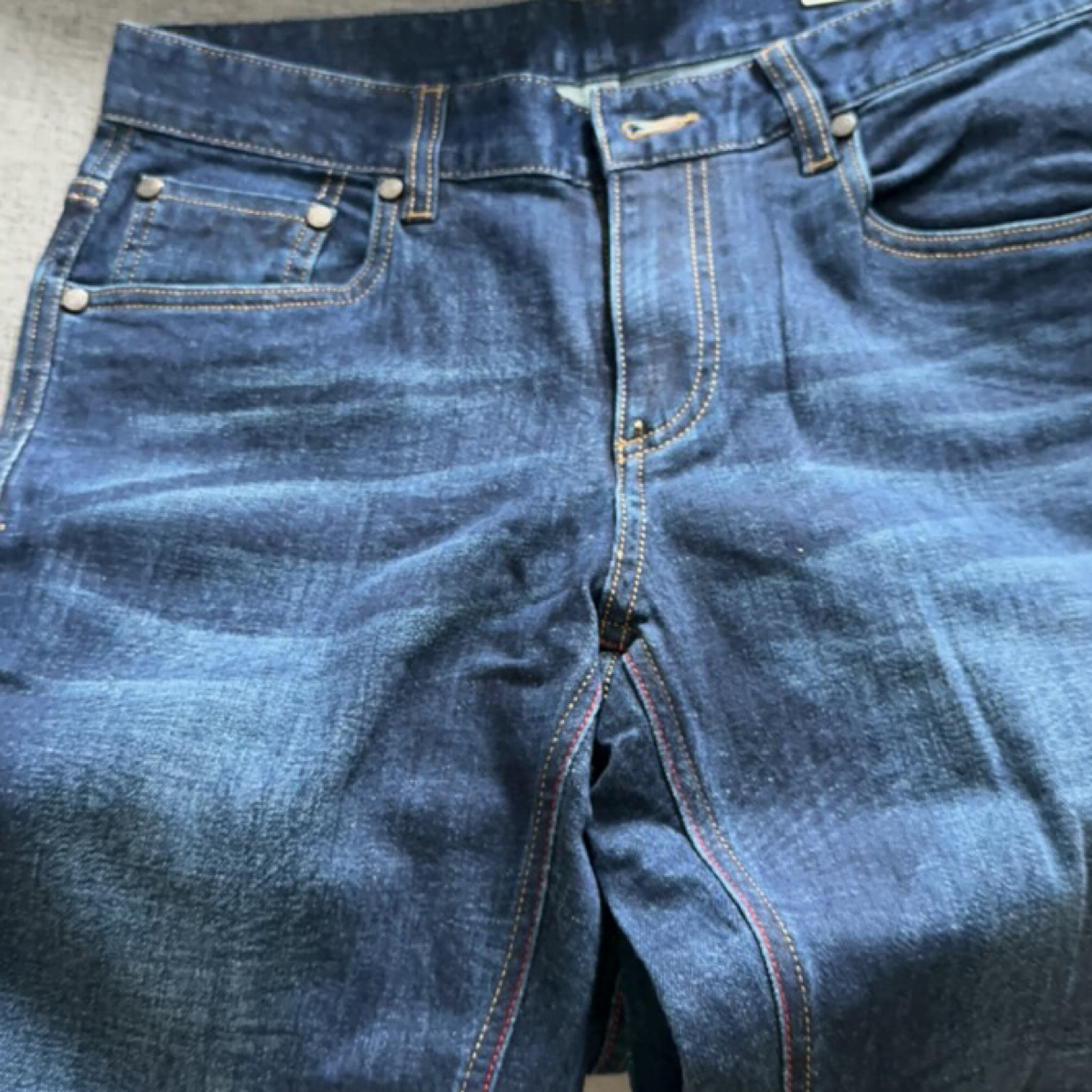 男士休闲裤经典水洗时尚舒适户外百搭春秋直筒弹力