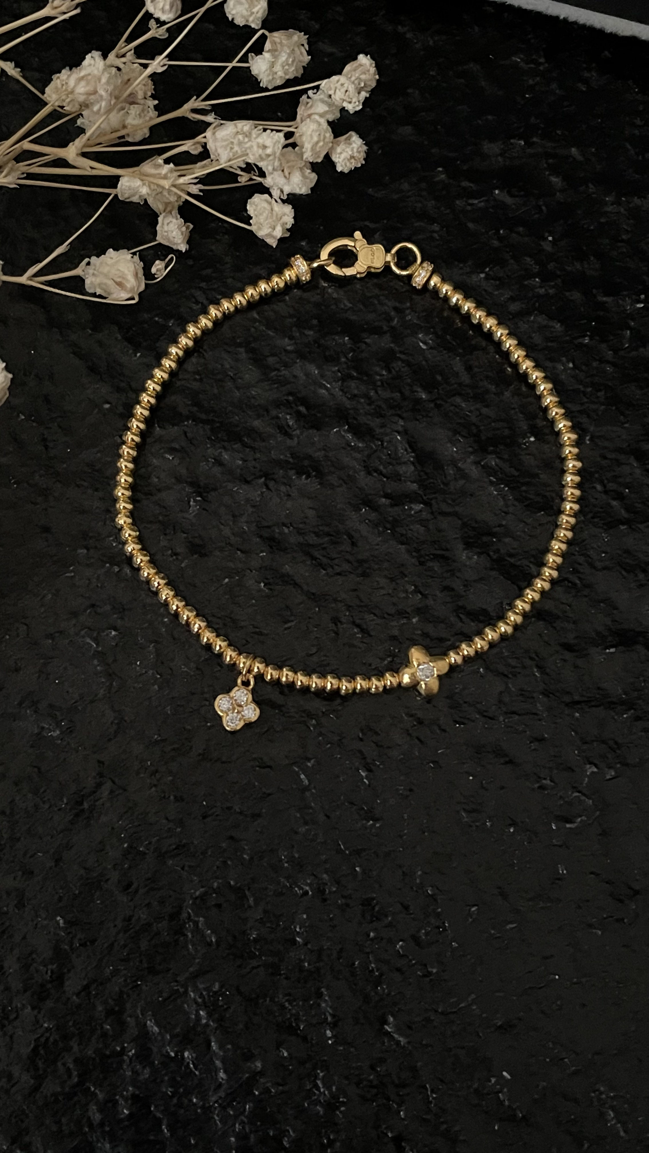 唯金珠宝 足金饰品手串(手吋15.5cm)