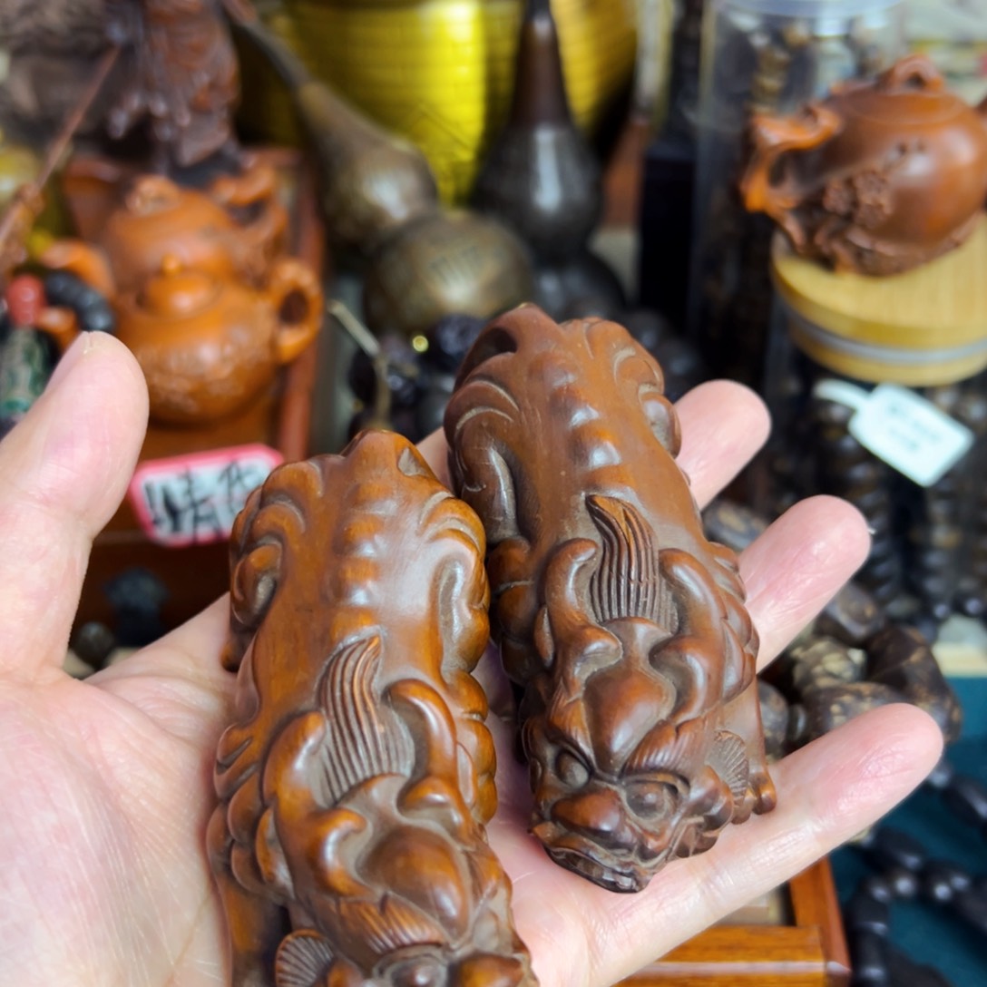 黄杨木精品高货文玩手串摆件把件