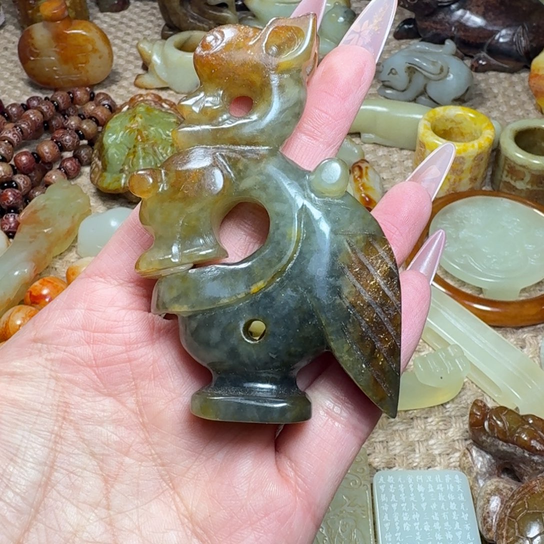吊坠白玉菩提挂件