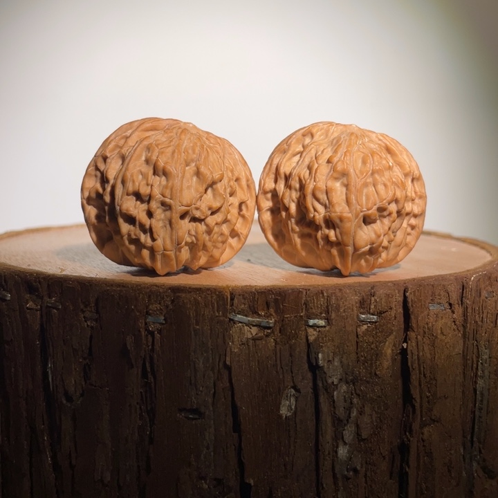 爱***果吊坠文玩核桃41磨盘