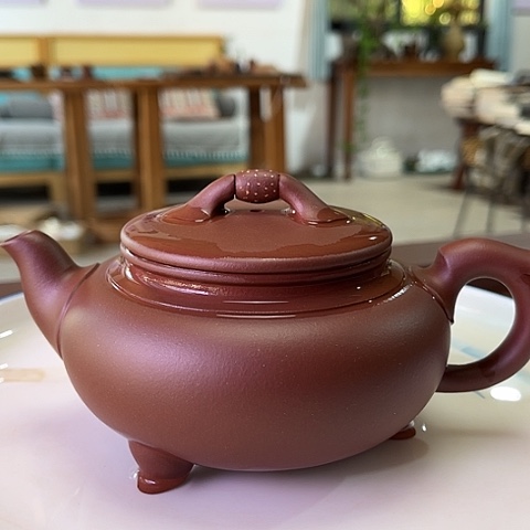 茶壶紫砂宜兴紫砂路路通紫泥