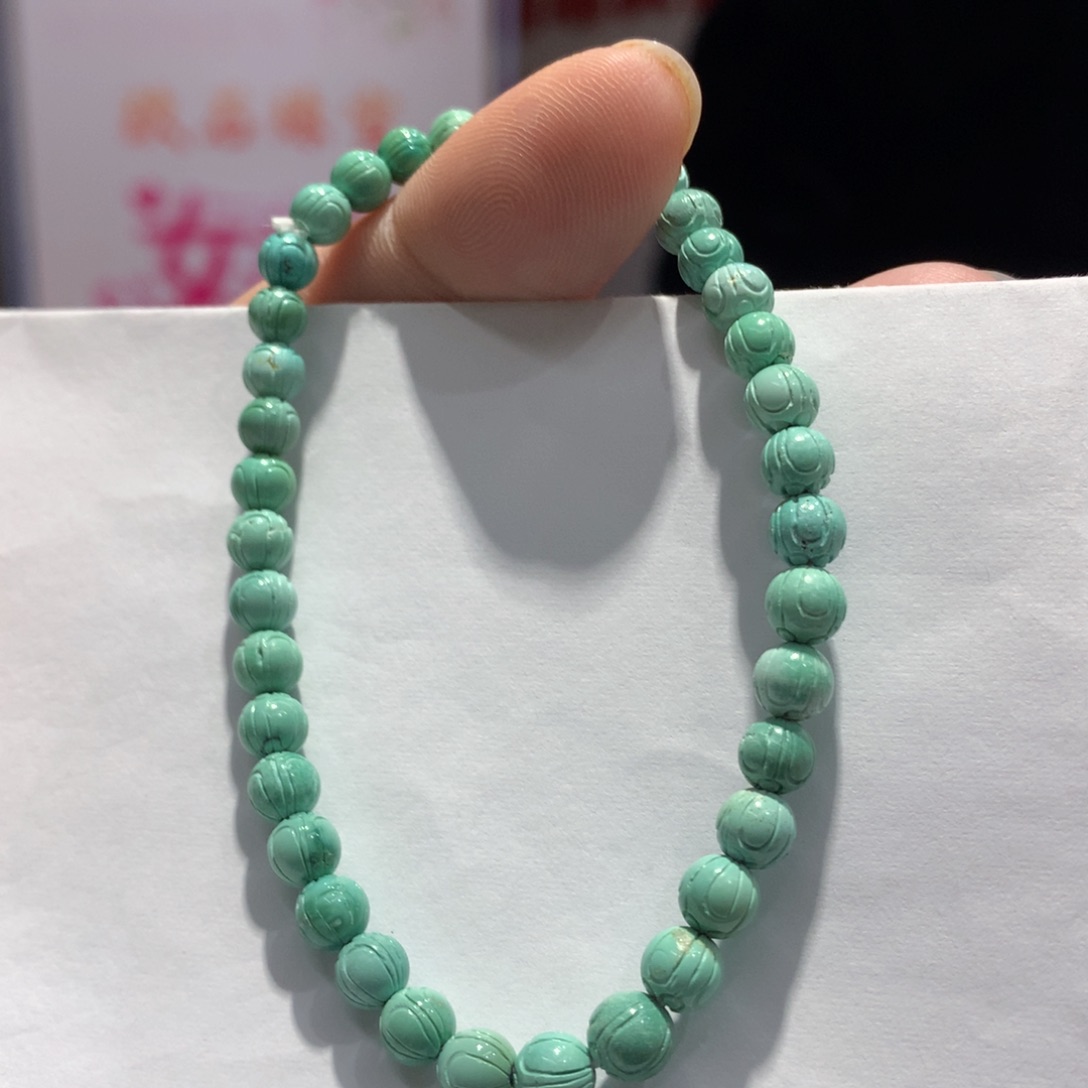 绿松石单圈未镶嵌