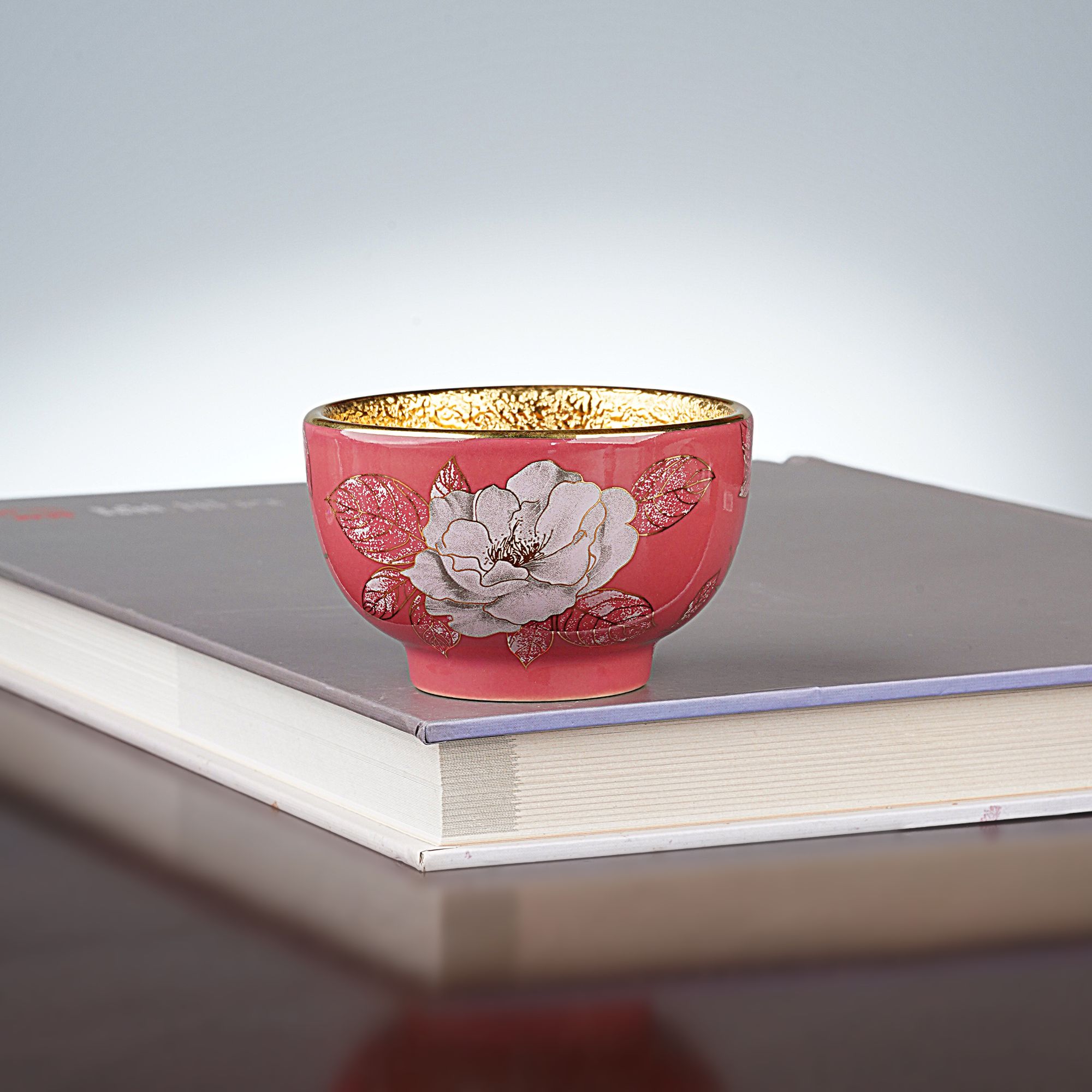 【宜景窑系列】80cc茉莉花小口杯