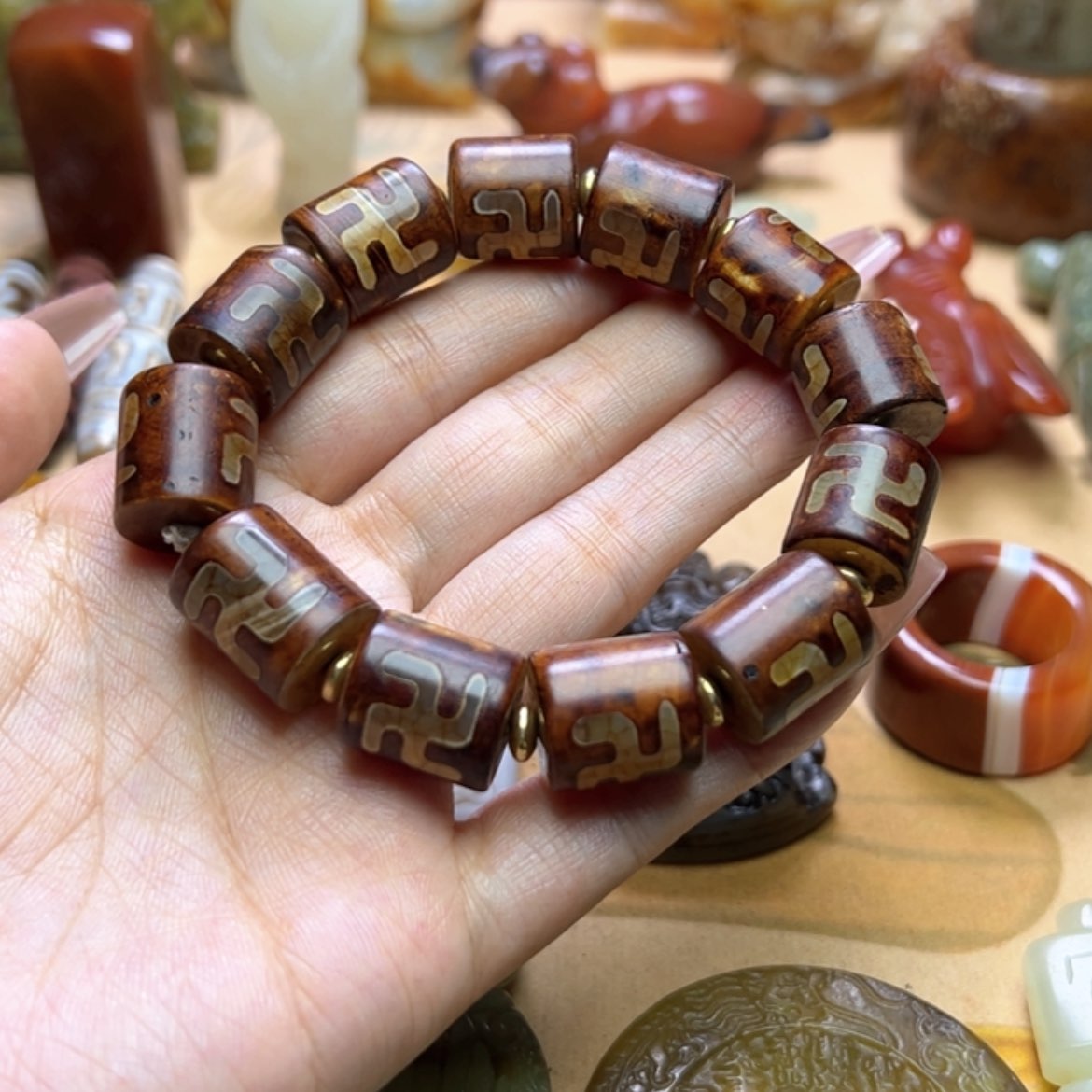 【闪购商品】玛瑙/玉髓颈饰未镶嵌