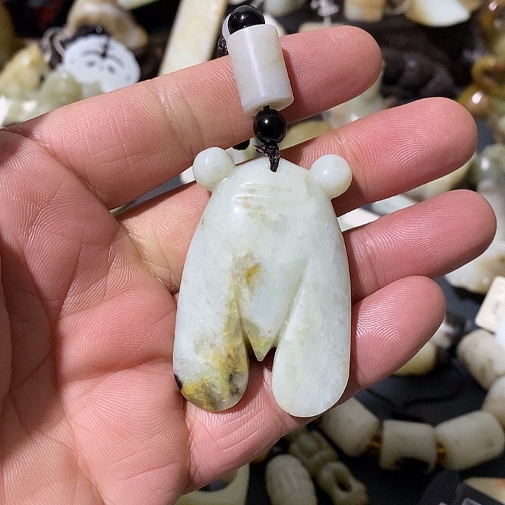 和田玉（糖玉）未镶嵌颈饰