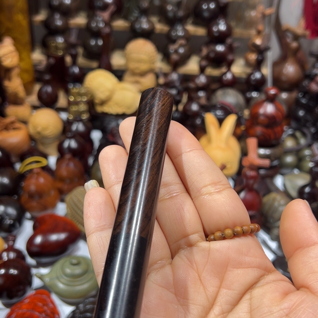 香榧木紫光檀紫光檀茶刀