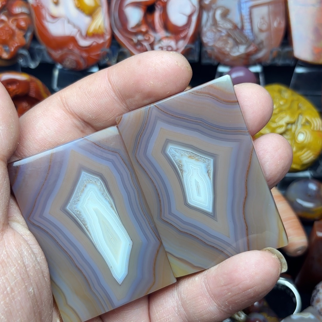 壹***9玛瑙/玉髓未镶嵌玛瑙