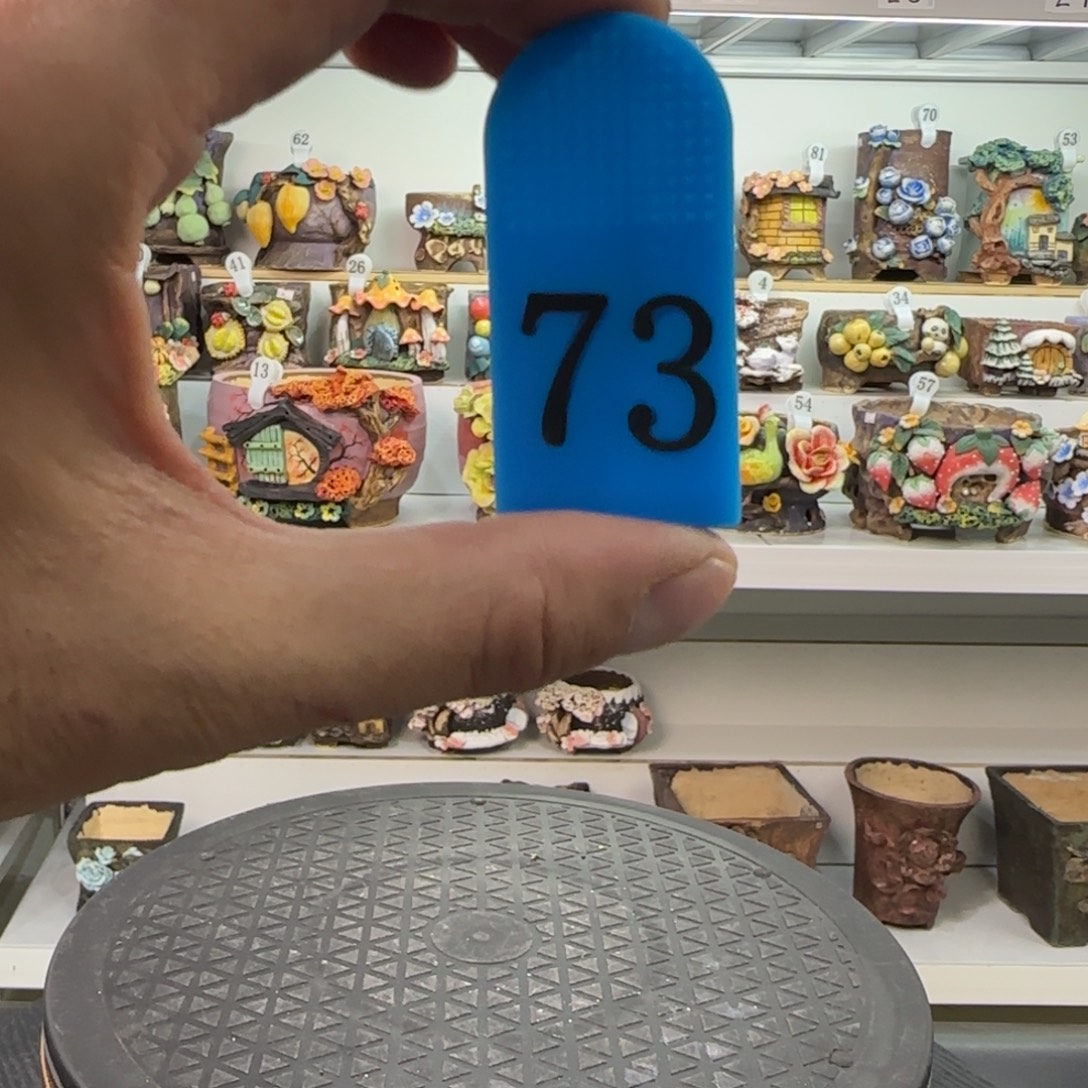 本默花器麦饭石瑕疵花盆