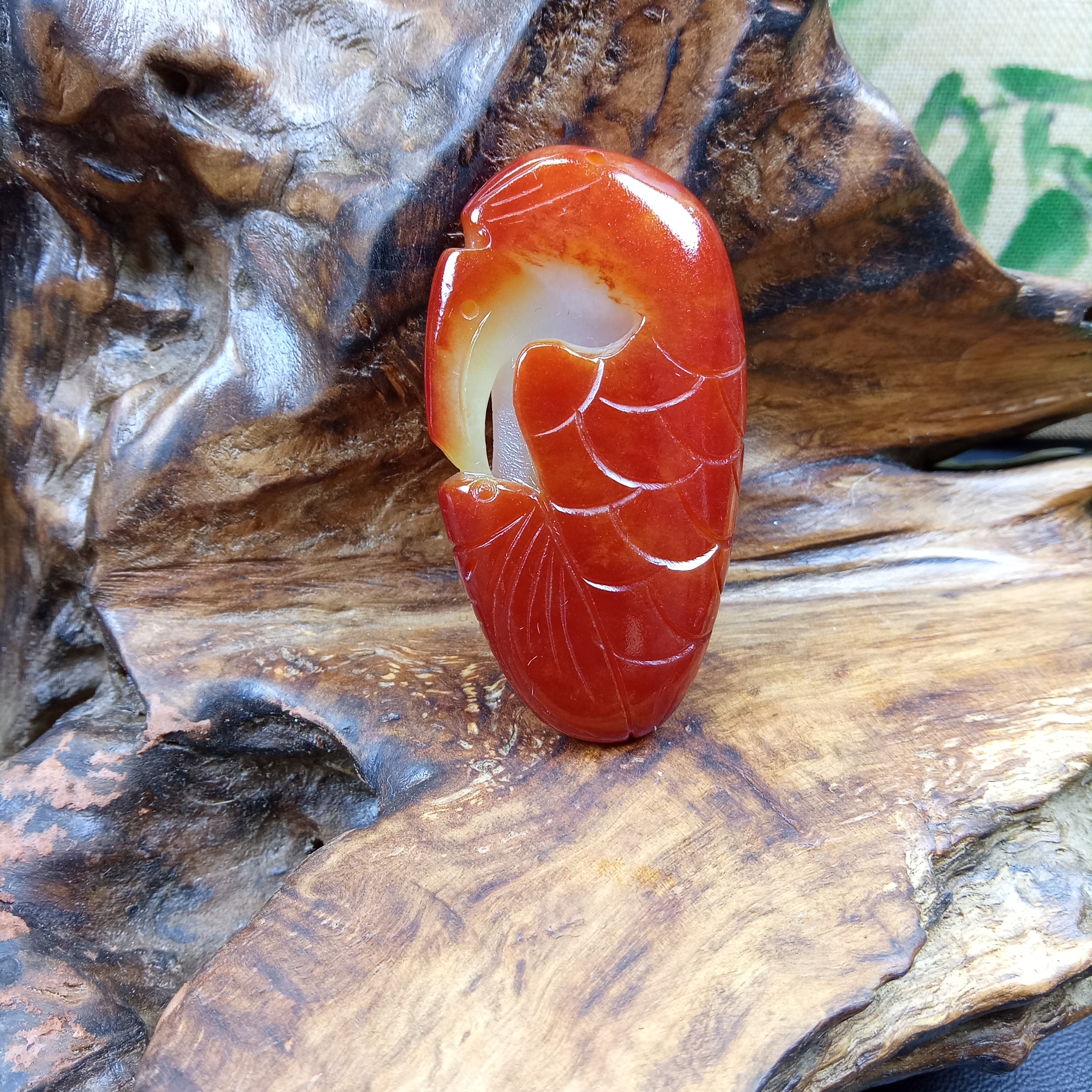 和田玉，45克。抓住机遇。