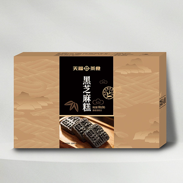 黑芝麻糕点心甜味休闲零食早餐糕点美食