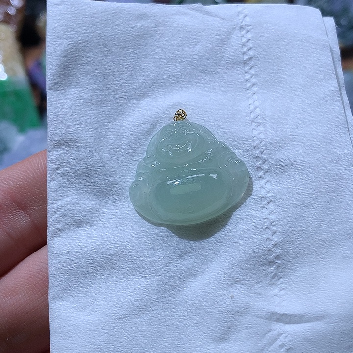 翡翠颈饰未镶嵌挂件