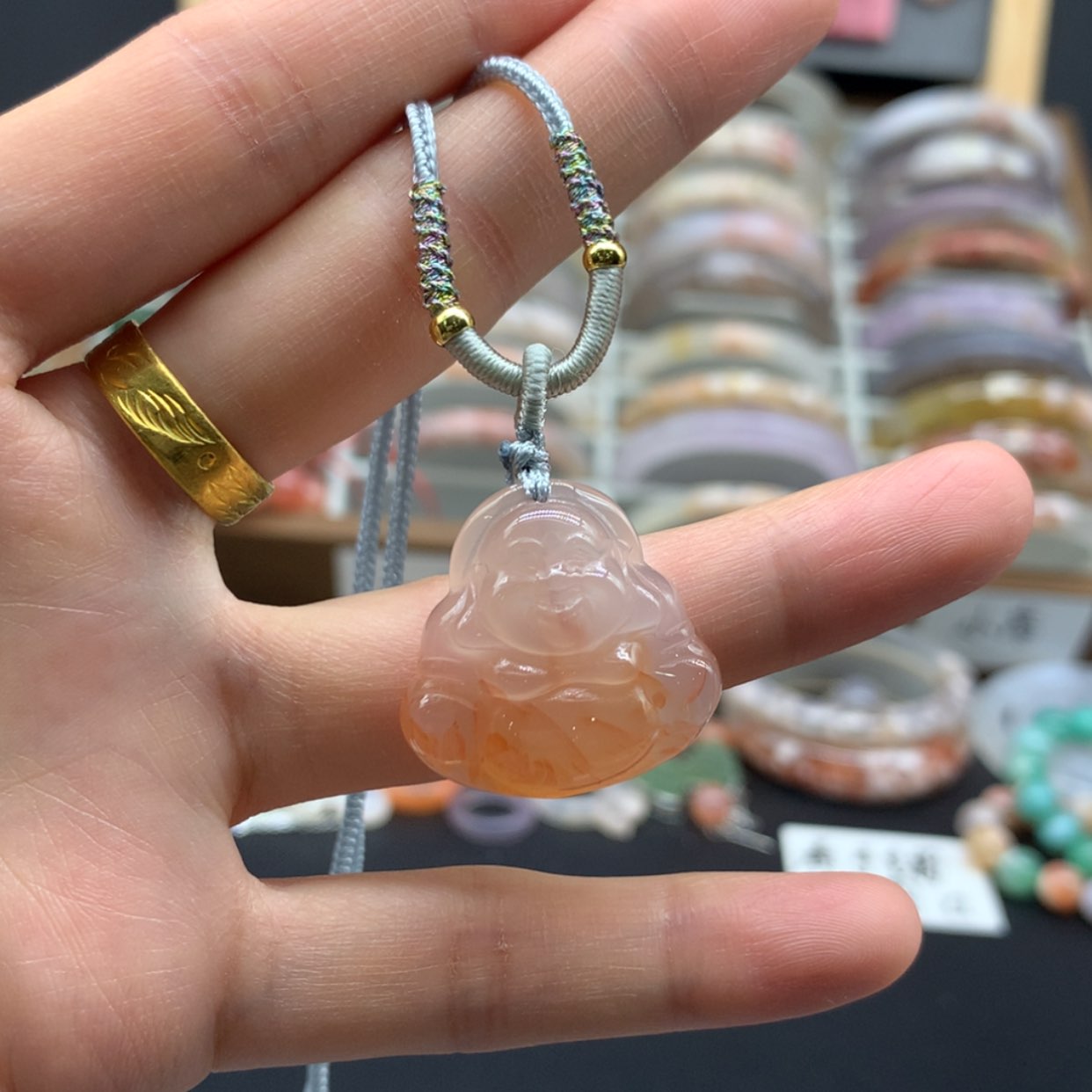 【闪购商品】玛瑙/玉髓手镯未镶嵌A*