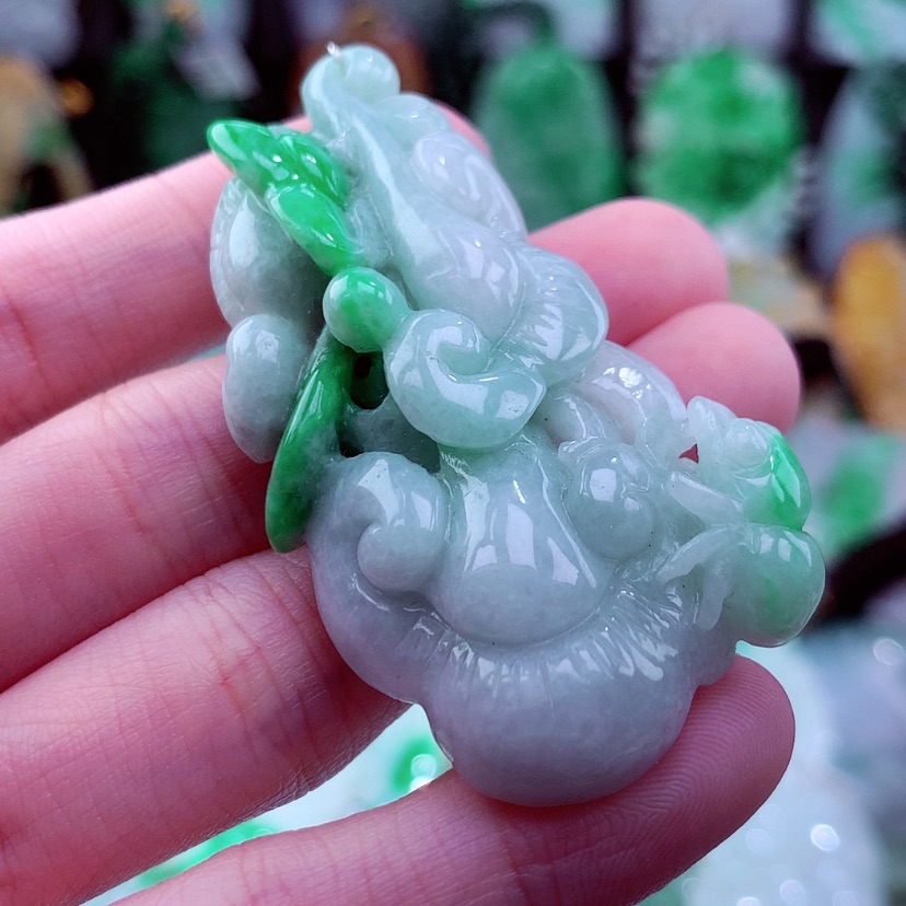 【闪购商品】翡翠颈饰未镶嵌挂件