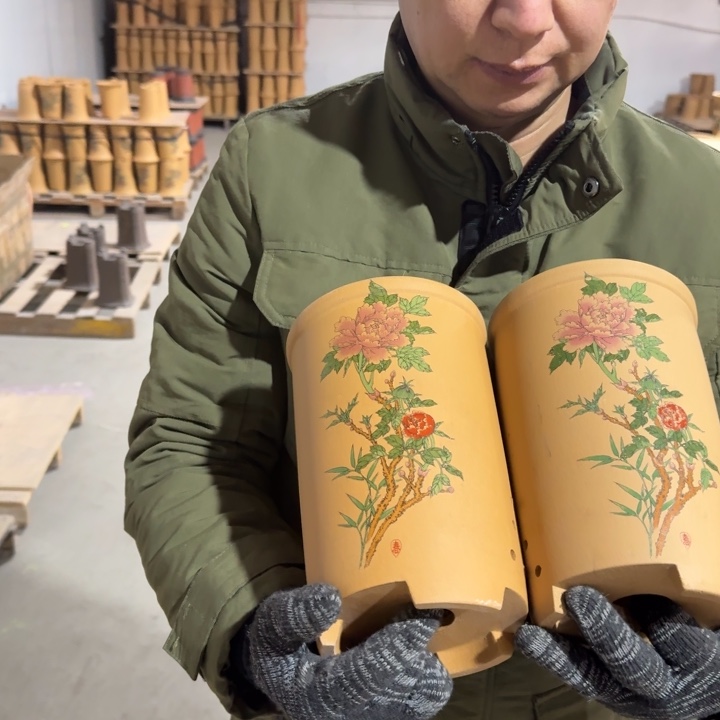 紫砂花盆破损补发