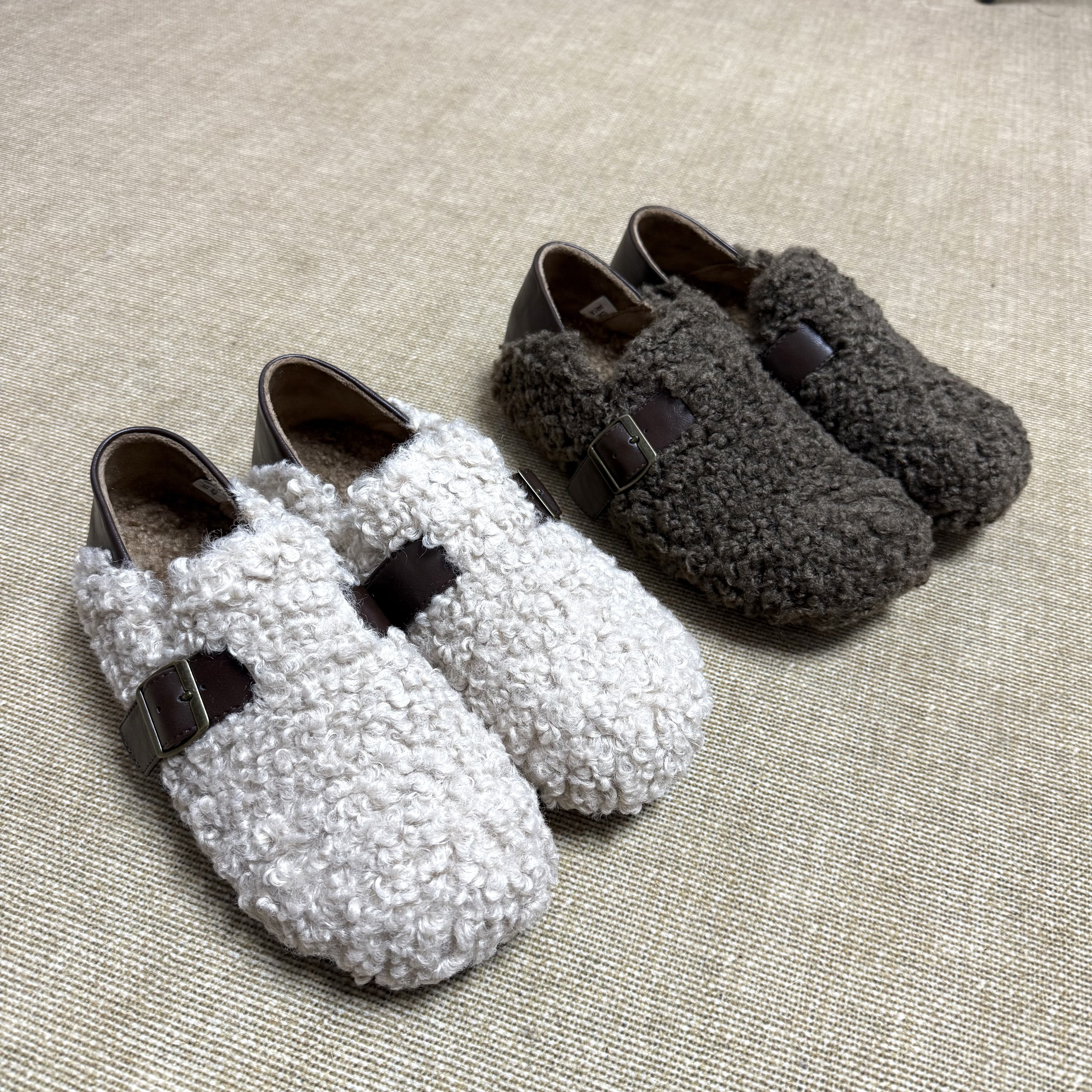 【收藏】设计师款圈圈小绵羊两穿勃肯鞋