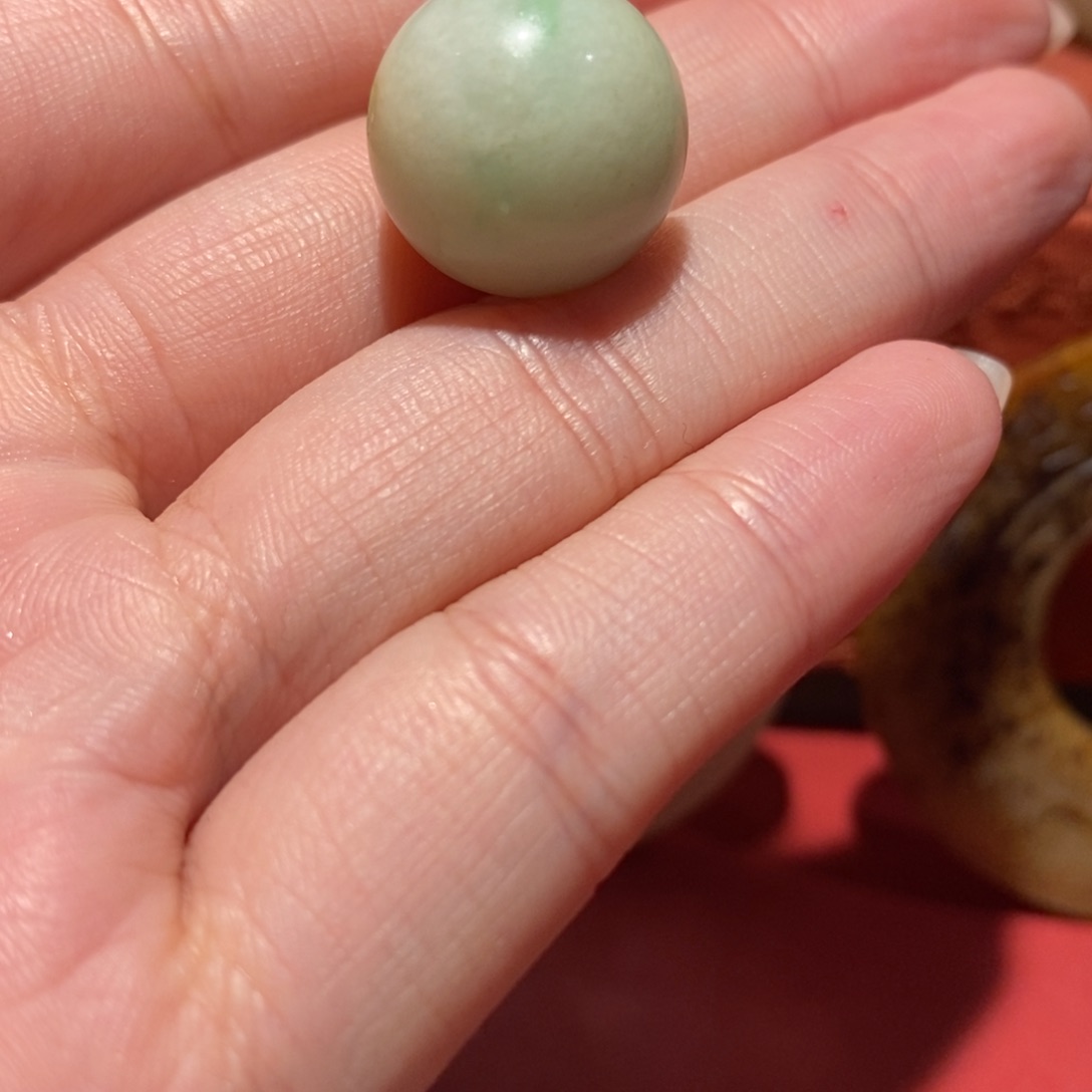 和田玉珠子未镶嵌小***叽