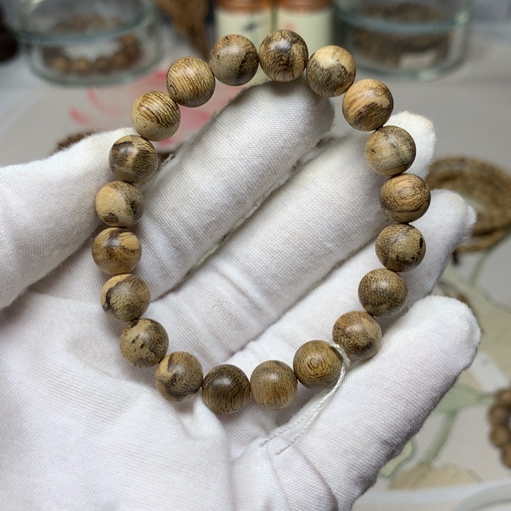 沉香手串菩萨棋 09单 20颗 随机