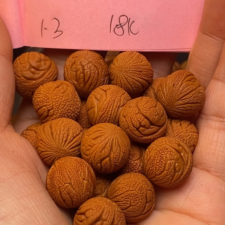 桃核吊坠秦岭龙纹桃核13