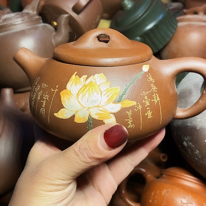 全手工制作宜兴紫砂壶