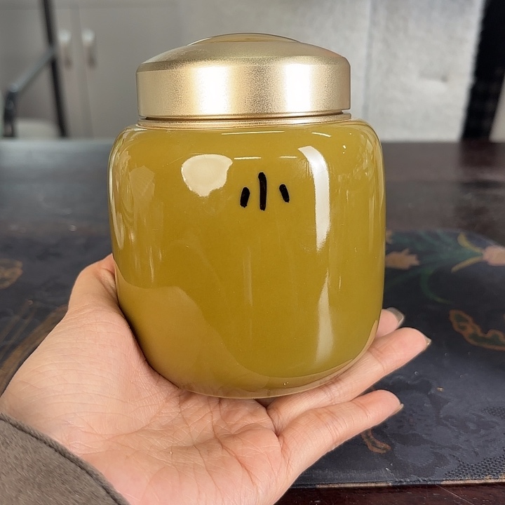 龙泉云间青瓷小米茶器