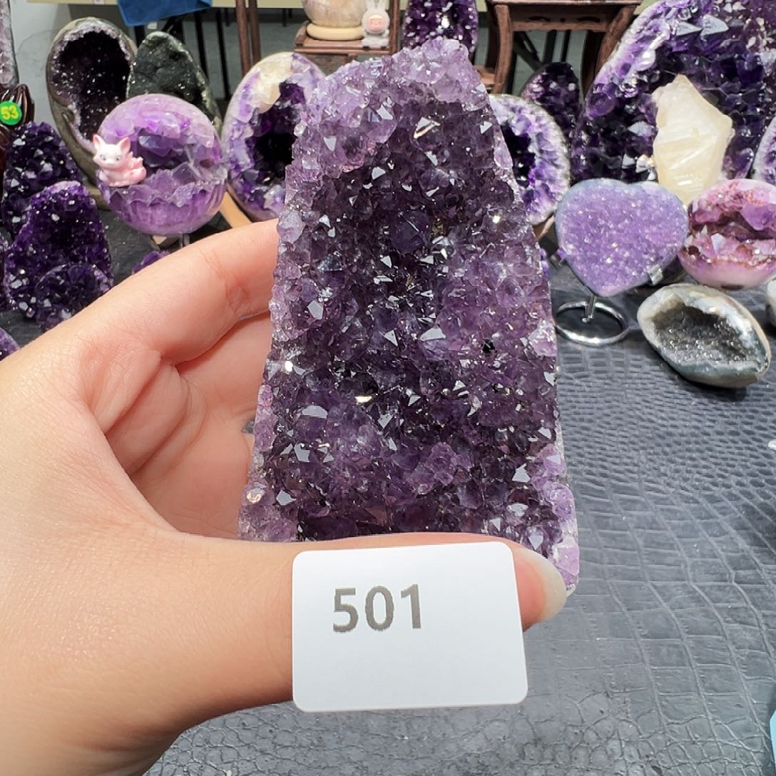 未镶嵌珠宝半成品紫晶