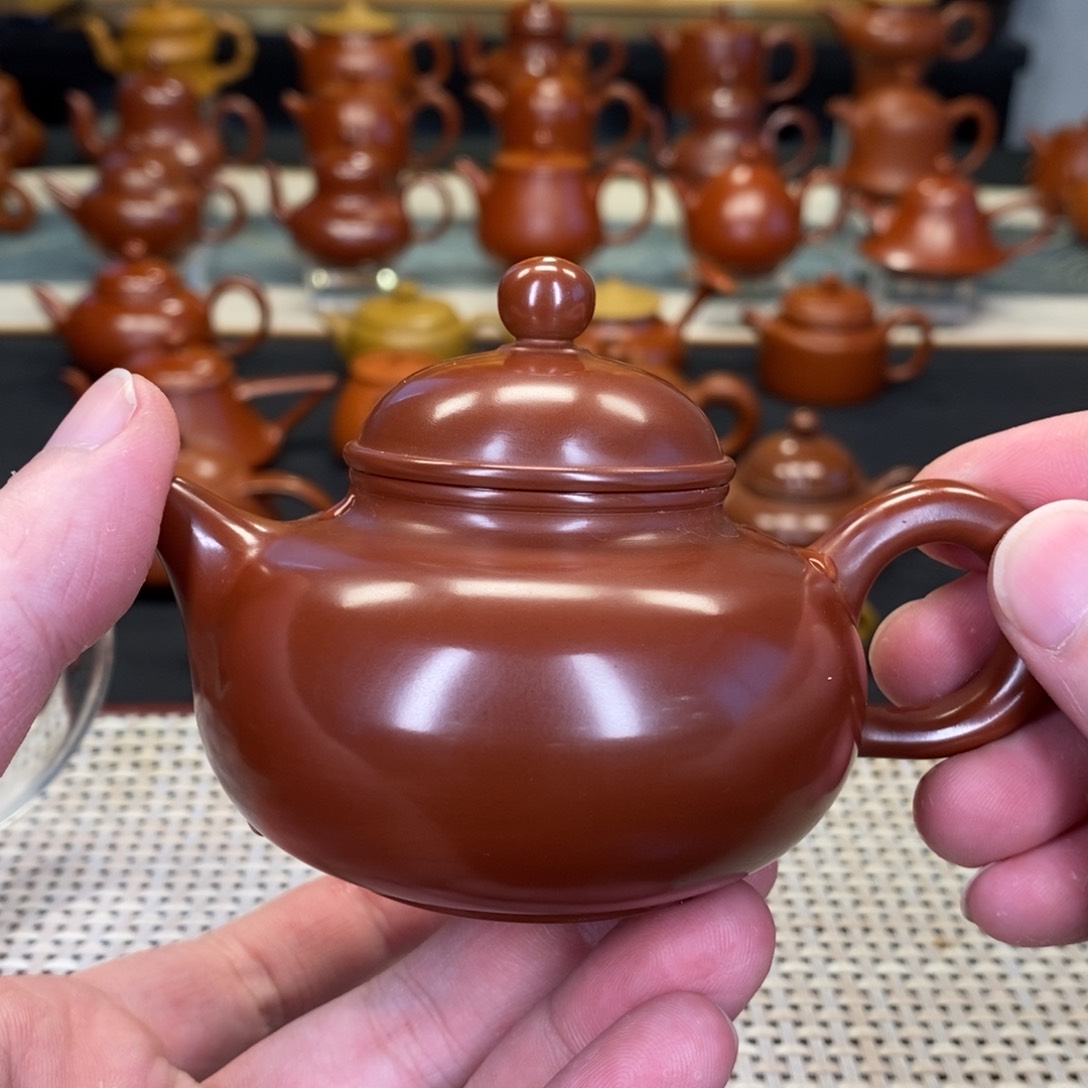 紫砂茶壶潮州手拉壶