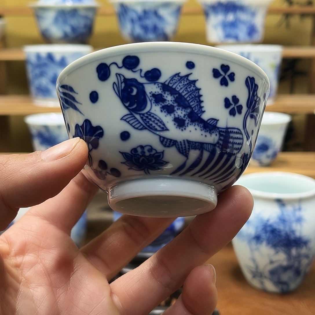 景德镇陶瓷手工手绘