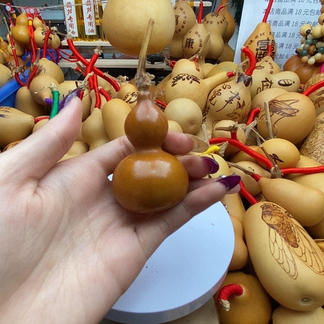 上***水香榧木葫芦工艺品