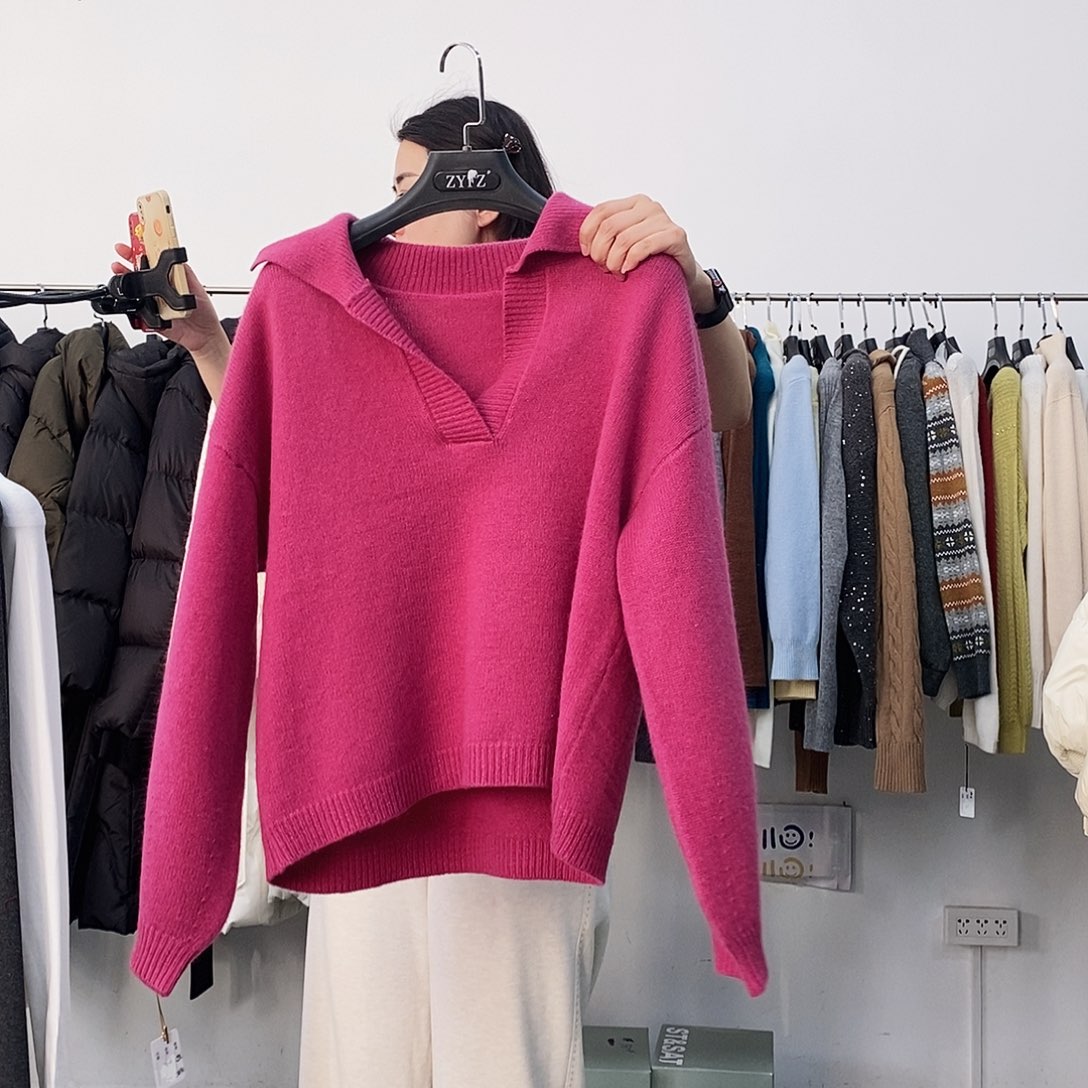 130斤以内玫红色全毛