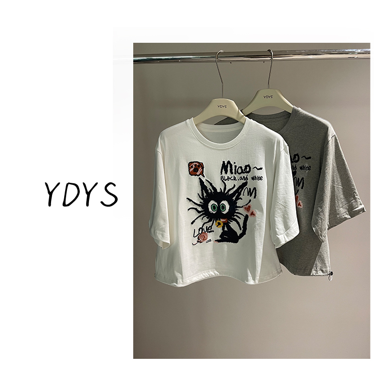 【YDYS】25K00723 2025新款时尚气质T恤