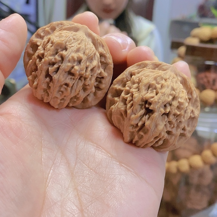 【闪购商品】文玩核桃把件41四座楼