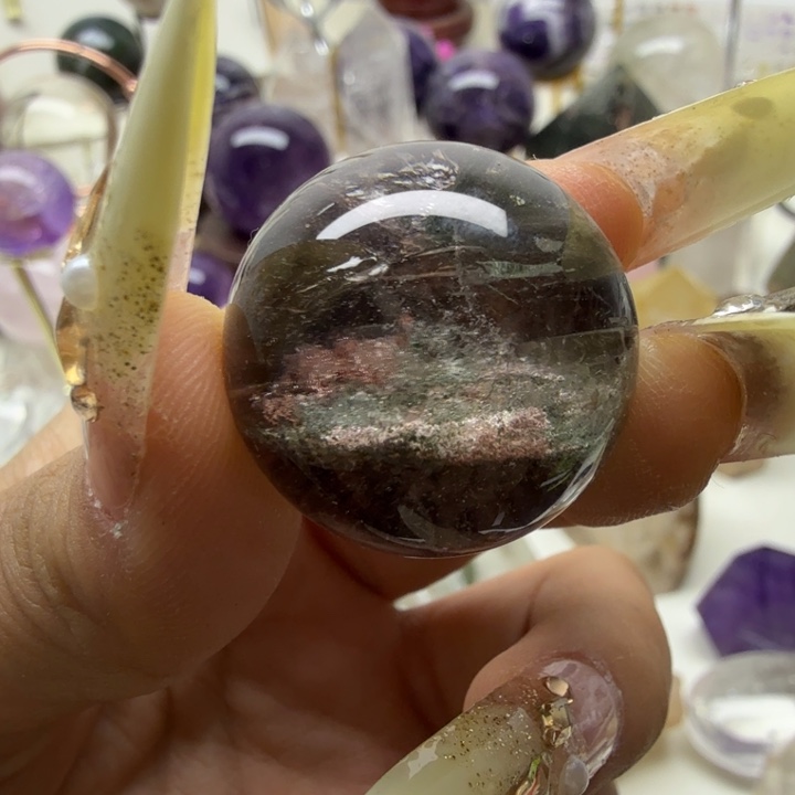 水晶未镶嵌珠宝半成品