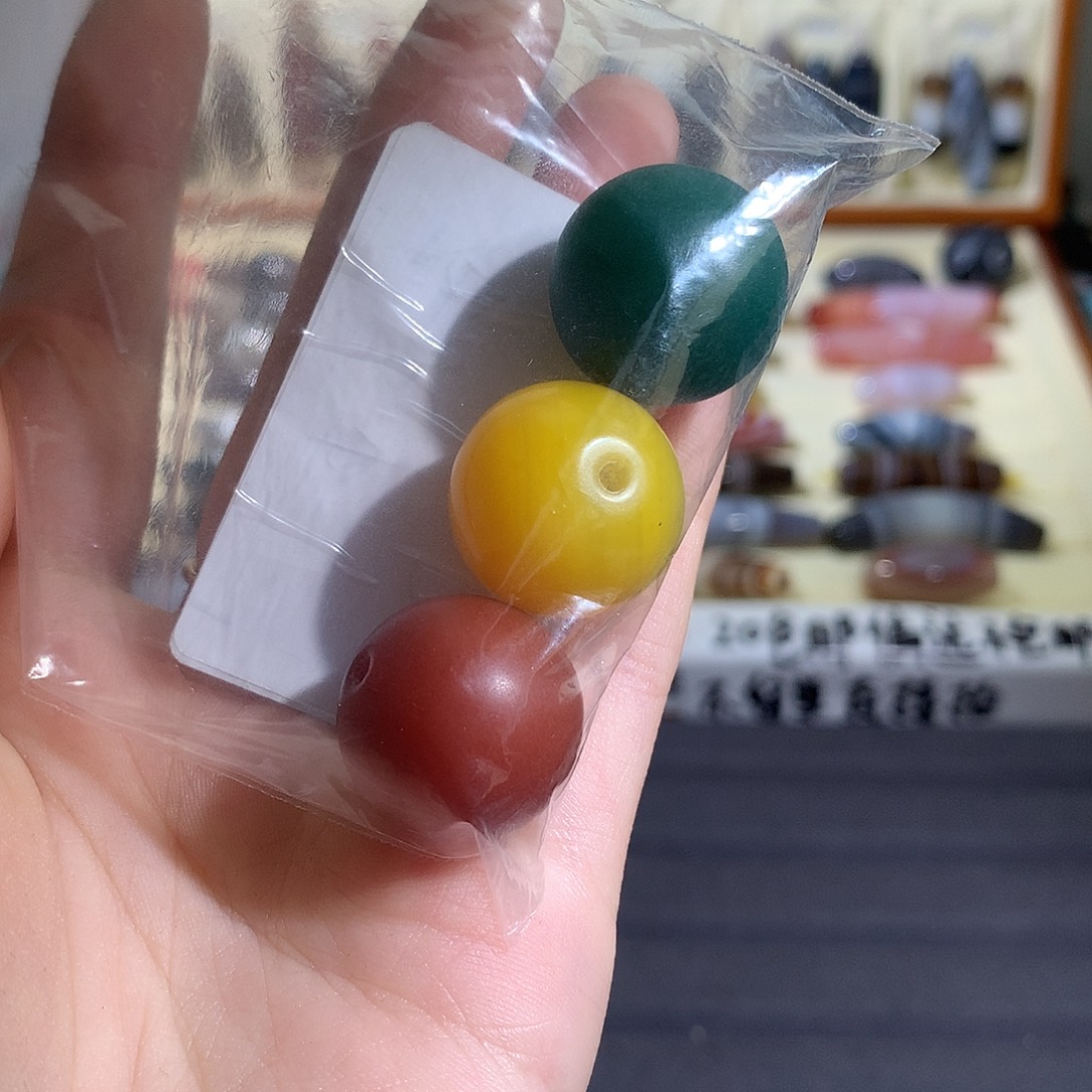 逝***年玛瑙/玉髓未镶嵌颈饰