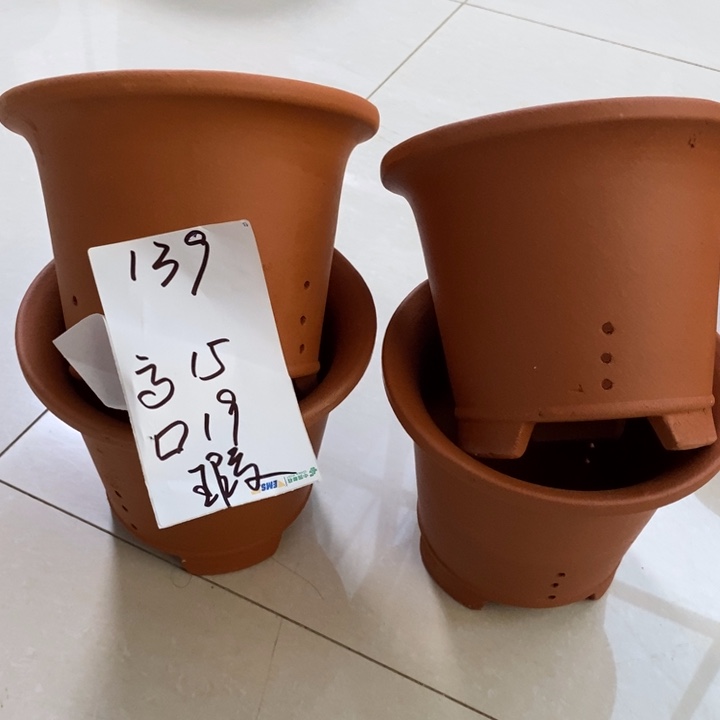 粗陶红陶绿植花盆139