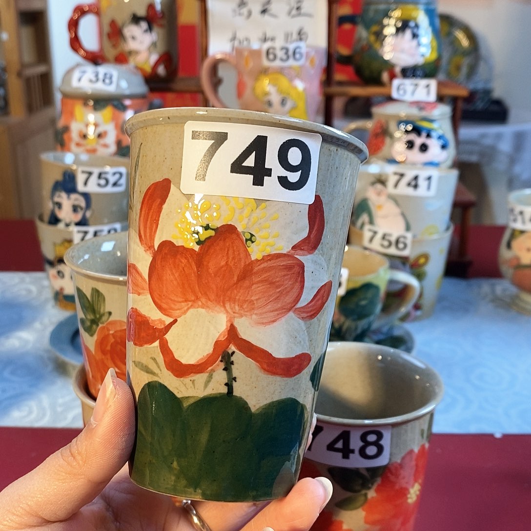 杯景德镇陶瓷手工