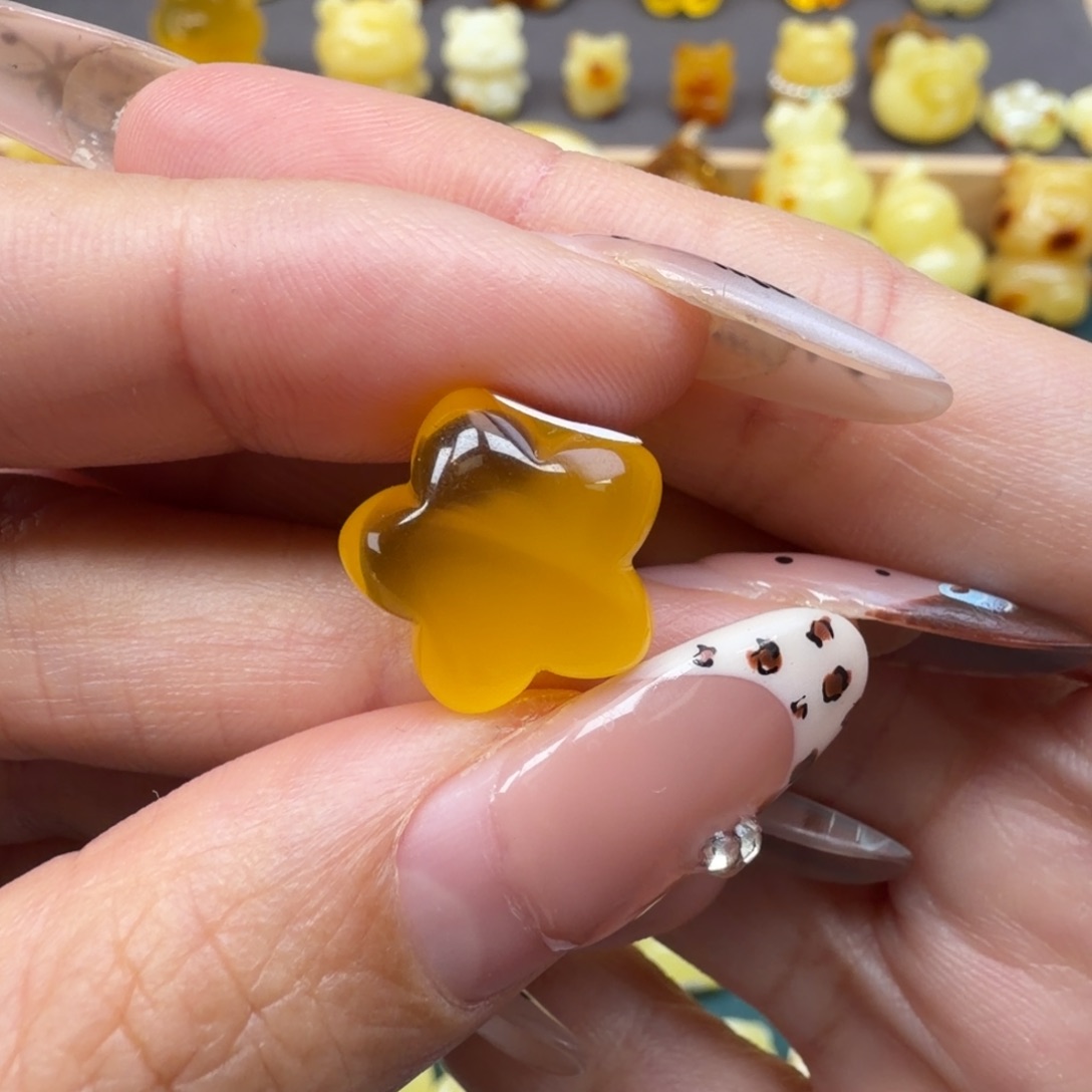 琥珀未镶嵌裸石蜜蜡