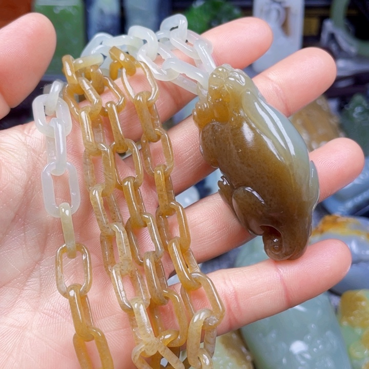 和田玉挂件未镶嵌